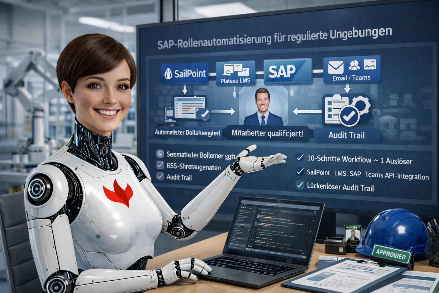 SAP role assignment automation for regulated environments